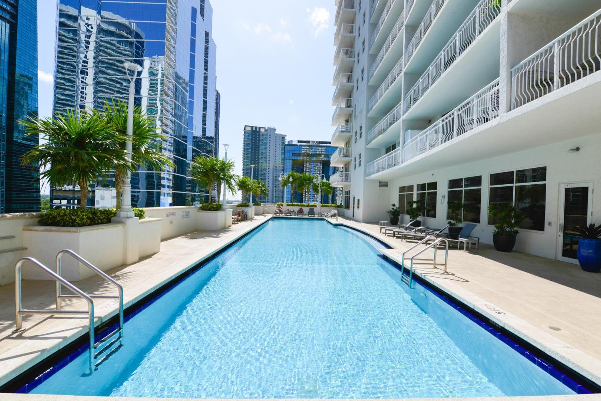 Wonderful Condo In The Heart Of Brickell With Pool Miami Luaran gambar